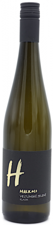 Fľaša vína Veltlínské zelené KLASIK 2022, zemské víno (suché)