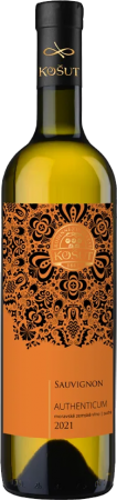 Fľaša vína Sauvignon (Authenticum orange) 2021, zemské víno (suché)