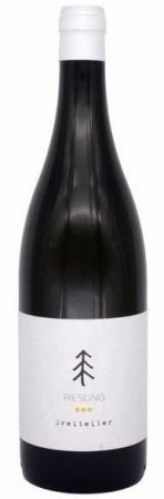 Fľaša vína Riesling Dreiteiler 2020, zemské víno (suché)