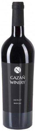 Fľaša vína Merlot 2021, výber z hrozna (suché)