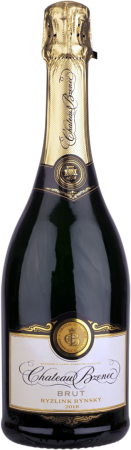 Fľaša vína Chateau Bzenec brut 2018, šumivé víno stanovenej oblasti (sekt. s.o.) (brut)