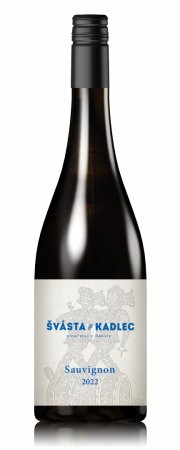 Fľaša vína Sauvignon 2022, pozdný sber (polosuché)