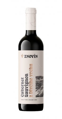 Fľaša vína Cabernet Sauvignon 2021, výber z hrozna (suché)