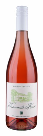 Fľaša vína Frizzanté rosé 2022, zemské víno - perlivé (suché)