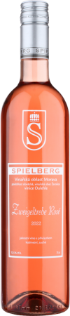 Fľaša vína Zweigeltrebe Rosé 2022, kabinetné víno (suché)