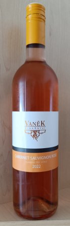 Fľaša vína Cabernet Sauvignon 2022, kabinetné víno (suché)
