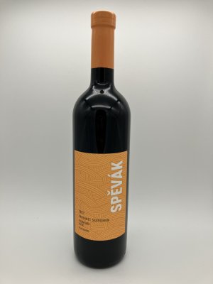Fľaša vína Cabernet Sauvignon 2021, pozdný sber (suché)