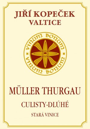 Fľaša vína Müller Thurgau 2021, zemské víno (suché)