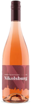 Fľaša vína Cabernet Sauvignon rosé 2021, výber z hrozna (polosladké)