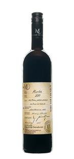 Fľaša vína Merlot 2011, akostné likérové víno (sladké)