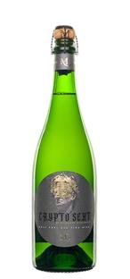 Fľaša vína Crypto sekt, šumivé víno stanovenej oblasti (sekt. s.o.) (extra dry)