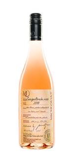 Fľaša vína Zweigeltrebe rosé 2018, pozdný sber (polosuché)