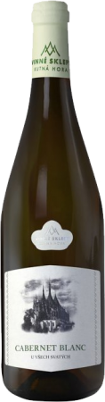Fľaša vína Cabernet Blanc 2019, zemské víno (suché)