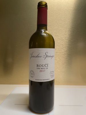 Fľaša vína Roučí The Best of /Pinot noir/ 2017, zemské víno (suché)