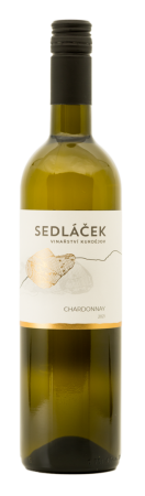 Fľaša vína Chardonnay 2021, pozdný sber (suché)