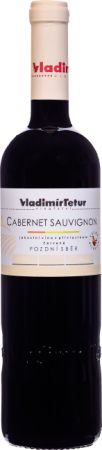 Fľaša vína Cabernet Sauvignon 2018, pozdný sber (suché)