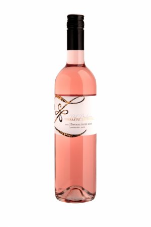 Fľaša vína Zweigeltrebe rosé 2021, pozdný sber (suché)