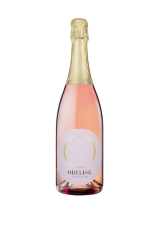 Fľaša vína Sekt Cuvée rosé 2020, aromatické šumivé víno (brut)