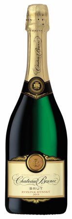 Fľaša vína Chateau Bzenec brut 2017, šumivé víno stanovenej oblasti (sekt. s.o.)