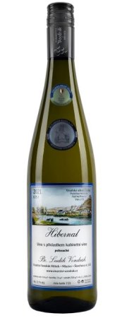 Fľaša vína Hibernal 2021, kabinetné víno (polosuché)
