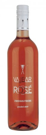 Fľaša vína Zweigeltrebe rosé 2021, pozdný sber (polosladké)