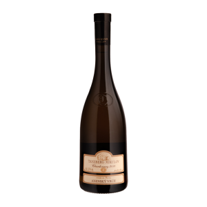Fľaša vína Chardonnay 2019, pozdný sber (suché)