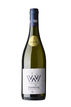 Fľaša vína Chardonnay 2020, pozdný sber (suché)