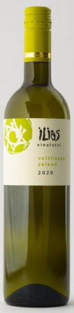 Fľaša vína Veltlínské zelené II. 2020, kabinetné víno (suché)