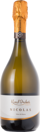 Fľaša vína Nicolas blanc de blancs 2019, pestovateľský sekt (extra brut)