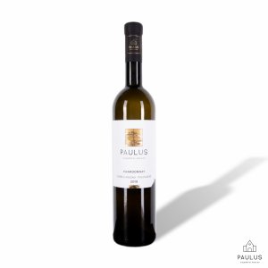Fľaša vína Chardonnay 2021, výber z hrozna (polosladké)