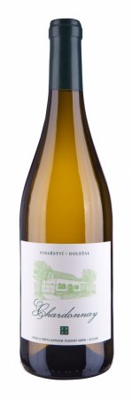 Fľaša vína Chardonnay 2021, pozdný sber (suché)