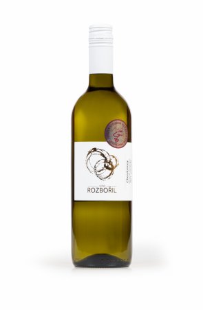 Fľaša vína Chardonnay 2021, zemské víno (polosladké)