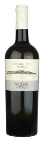 Fľaša vína Hibernal 2020, výber z hrozna (polosuché)