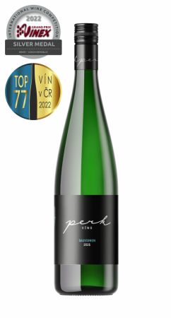 Fľaša vína Sauvignon 2021, zemské víno (suché)
