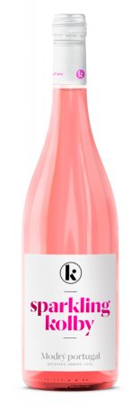 Fľaša vína Sparkling rosé 2021, zemské víno - perlivé (polosladké)
