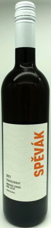 Fľaša vína Chardonnay 2021, zemské víno (suché)
