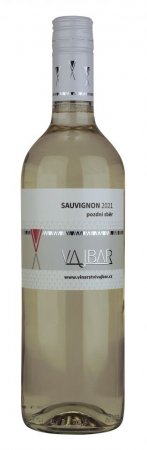 Fľaša vína Sauvignon 2021, pozdný sber (suché)