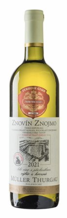 Fľaša vína Müller Thurgau (Terroir Club) 2021, výber z hrozna (polosuché)