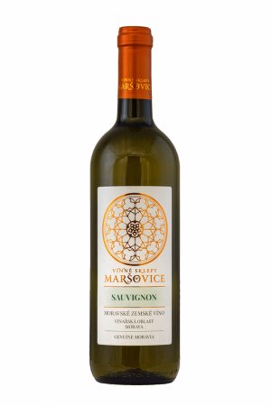 Fľaša vína Sauvignon 2017, zemské víno (suché)