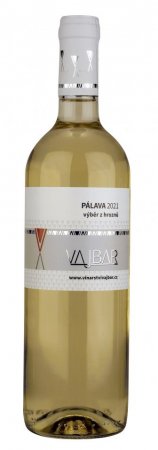 Fľaša vína Pálava 2021, výber z hrozna (polosladké)