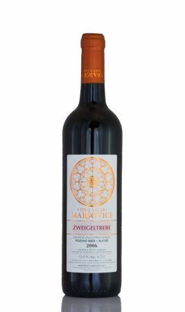 Fľaša vína 🔝Zweigeltrebe - archivní 💎 2006, pozdný sber (suché)