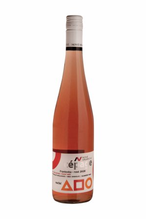 Fľaša vína Cépage Frankovka rosé 2020, pozdný sber (suché)