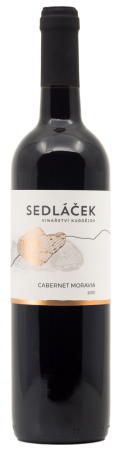 Fľaša vína Cabernet Moravia 2020, zemské víno (suché)