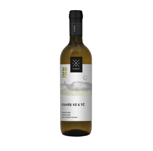 Fľaša vína Cuvée VZ + TČ 2020, pozdný sber (polosladké)