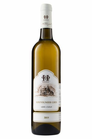 Fľaša vína Souvignier Gris 2019, bobuľový výber (sladké)