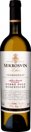 Fľaša vína Chardonnay barrique (Rosentické) 2018, pozdný sber (suché)