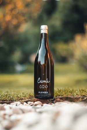 Fľaša vína Cuvée TŘI 2019, zemské víno (suché)