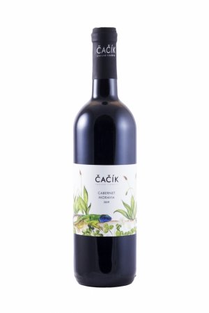 Fľaša vína Cabernet Moravia 2019, zemské víno (suché)