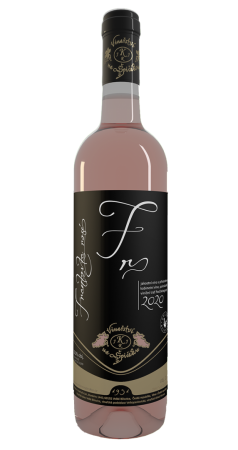 Fľaša vína Frankovka 2020, kabinetné víno (polosladké)