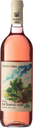 Fľaša vína Cuvée La Guerre rosé (BIO) 2020, kabinetné víno (suché)